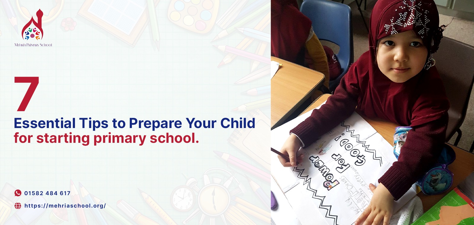 7 Essential tips to prepare your child for starting primary school